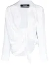 Jacquemus Women La Chemise Bahia Shirt In White