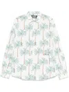 Jacquemus La Chemise Canevas Button-up Shirt In White