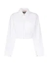 Jacquemus Miranda Zip-up  Shirt In White