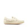 Jacquemus Moc-toe Leather Boat Shoes