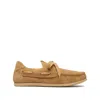 Jacquemus Calf Leather Loafer In Caramel Brown