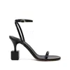Jacquemus Open-toed High-heeled Sandals In Multi