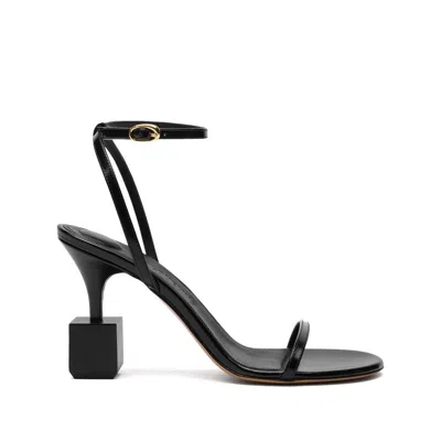Jacquemus Open-toed High-heeled Sandals In Multi