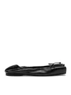 Jacquemus Flats In Black