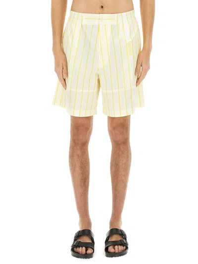 JACQUEMUS SHORT "ALOE"