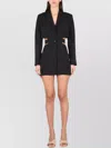 Jacquemus Short Blazer Dress "bari" In Black
