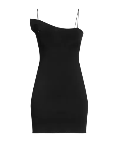 Jacquemus Short Dress In Gray