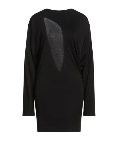 Jacquemus Short Dresses In Black