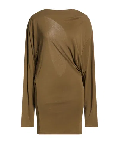 Jacquemus Short Dresses In Green