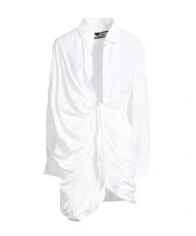 Jacquemus Short Dresses In White