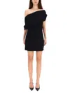Jacquemus Short "fish" Dress In Black