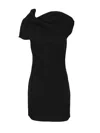 Jacquemus Women Short Fish Dress In Black