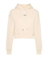 Jacquemus Cotton Hoodie With Drawstring Hood And Ribbed Details
