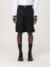 Jacquemus Le Cargo Belted Bermuda Shorts In Black