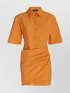 Jacquemus Short Shirt-dress Cut-out Detail
