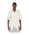 Jacquemus Short-sleeve Button-fastening Shirt In White