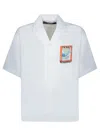 Jacquemus Mens La Chemise Graphic-print Cotton Shirt Boite Sardines Orange