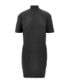 Jacquemus Knitted Wool And Cashmere Minidress In Black