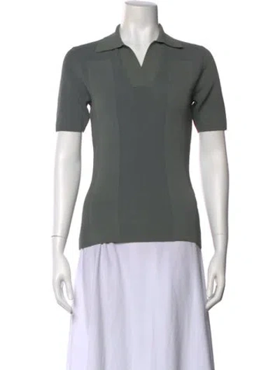Pre-owned Jacquemus Short Sleeve Polo In Green