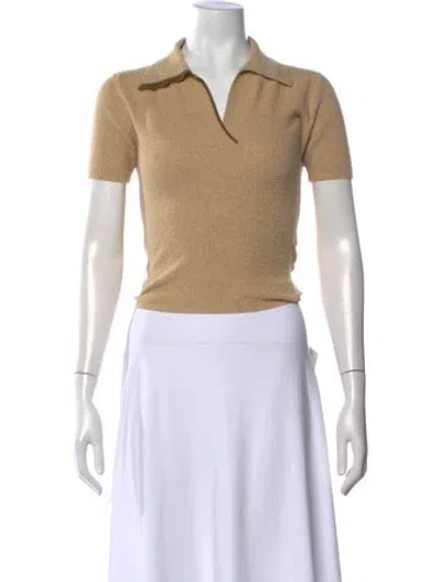 Pre-owned Jacquemus Short Sleeve Polo W/ Tags In Neutral