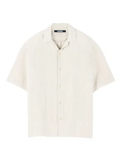 Jacquemus Short-sleeve Shirt In Neutral