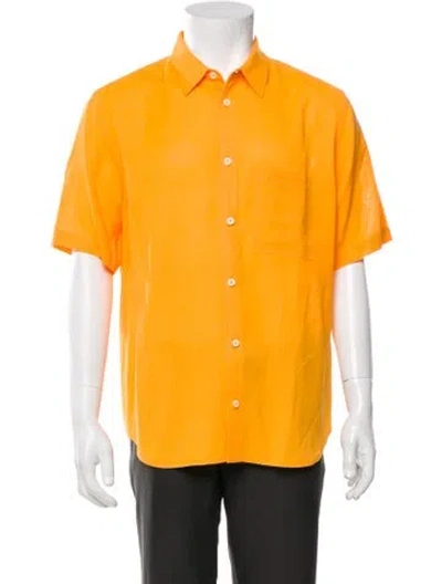 Pre-owned Jacquemus Short Sleeve Shirt In Orange