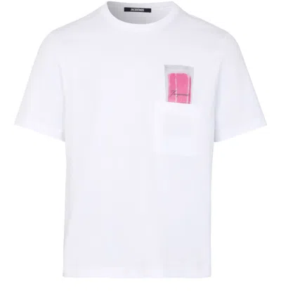 Jacquemus Esquimau Print T-shirt In White