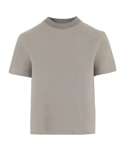 Jacquemus Short-sleeved Crewneck T-shirt In Gray