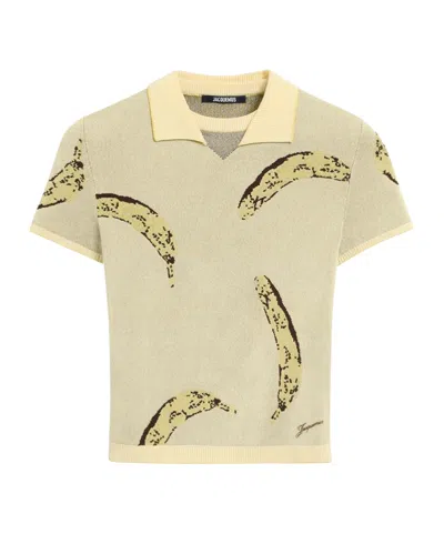 JACQUEMUS SHORT-SLEEVED POLO SHIRT