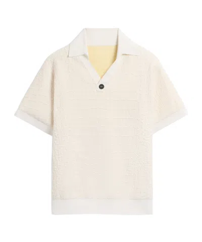 JACQUEMUS SHORT-SLEEVED POLO SHIRT