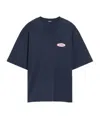 Jacquemus Le-t-shirt Stazione Logo Patch T-shirt In Blue