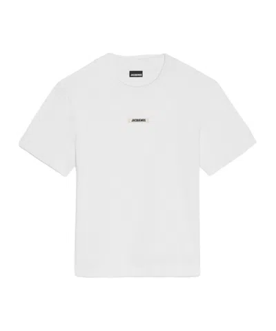 Jacquemus The Gros Grain T-shirt In White