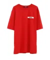 Jacquemus Round Neck Short Sleeve T-shirt In Red