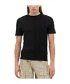Jacquemus Short-sleeved Knitted T-shirt In Black
