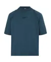 Jacquemus Le Camargue Organic Cotton T-shirt In Blue