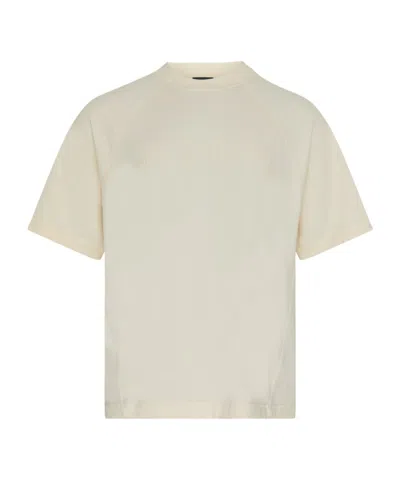 Jacquemus Item O-neck Short-sleeved T-shirt In White