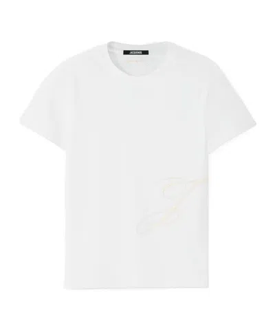 JACQUEMUS JACQUEMUS THE J CREWNECK T-SHIRT