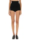 Jacquemus Le Short Maille Spiaggia Shorts In Black