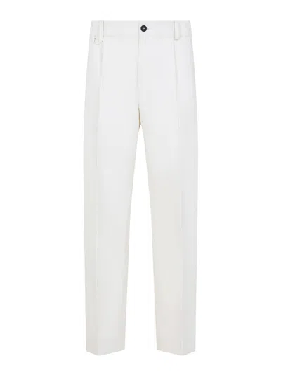 Jacquemus Le Croisire Pants In White