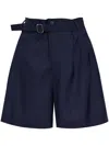 Jacquemus Fernando Bermuda Shorts In Blue