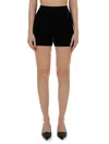 Jacquemus Black Les Classiques 'le Short Pralu' Shorts In Black