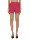 Jacquemus Strethcy Pralu Shorts With Logo In Pink
