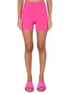 Jacquemus Le Short Pralu Leggings Fuchsia In Pink