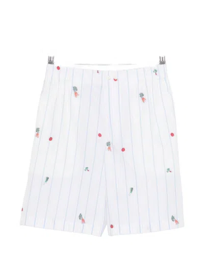 Jacquemus Shorts White
