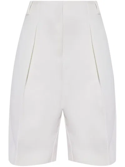 Jacquemus Shorts In White