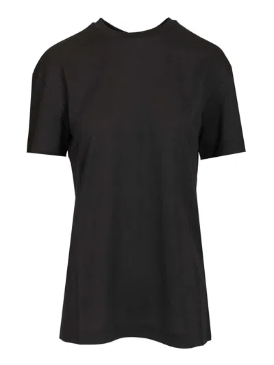 Jacquemus Short-sleeve Mini Dress In Black