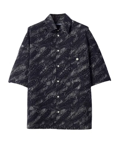 JACQUEMUS JACQUEMUS PATTERNED SHORT-SLEEVE SHIRT
