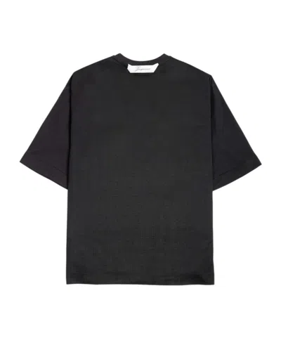 Jacquemus Short-sleeved T-shirt In Black