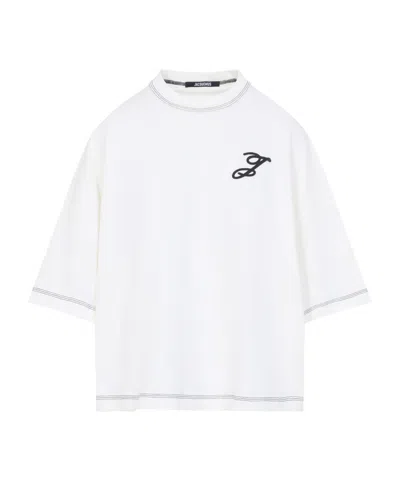 Jacquemus Short-sleeved T-shirt In White