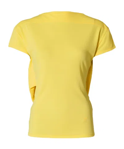 Jacquemus Short-sleeved T-shirt In Yellow